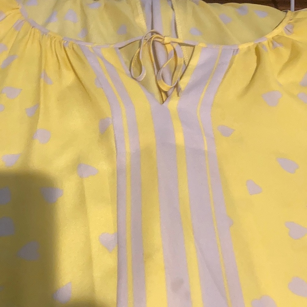 GOLD AND SILVER HEART ART DECOR TIE FLARE SLEEVES